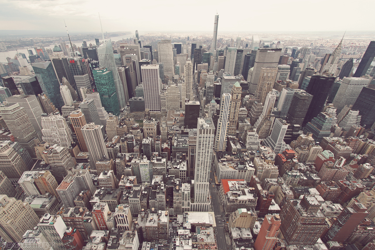 Foto von Blick auf New York from Rockefeller Center aus